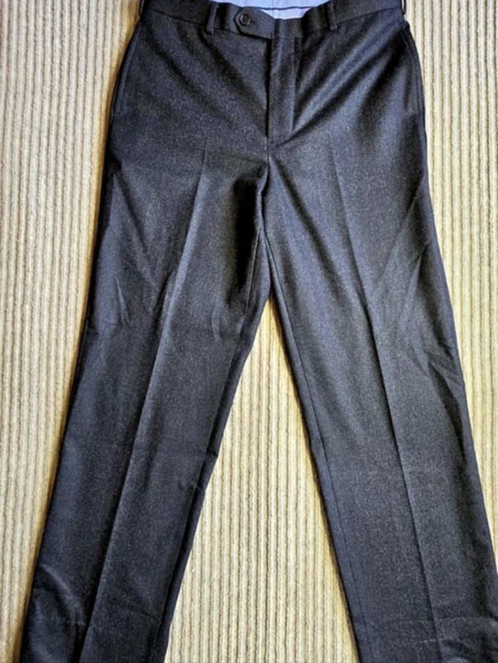 Brooks Brothers 1818 Madison Vitale Barberis Canonico Men’s Gray Pants 34x32